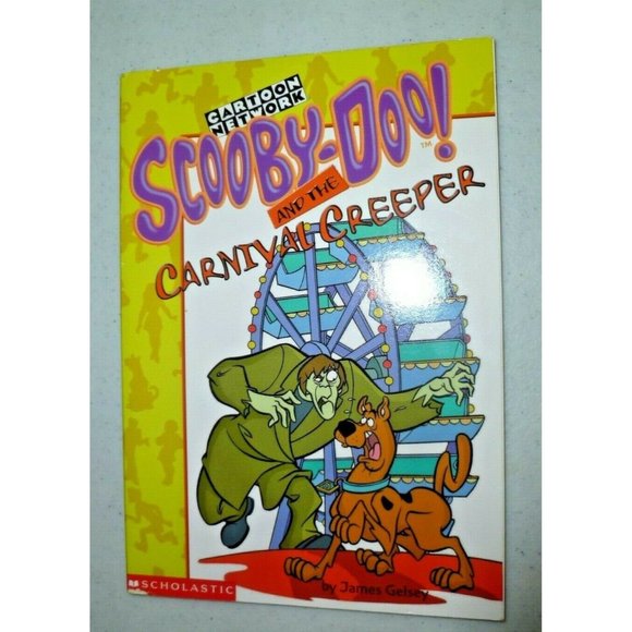 Vintage SCOOBY DOO Book "SCOOBY-DOO AND THE CARNIVAL CREEPER" 1999 - Picture 1 of 5